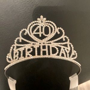 40th birthday crown
